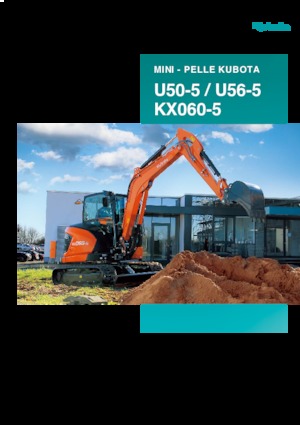 Mini excavatoare Kubota U50-5