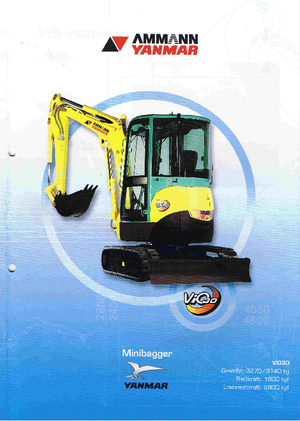 Mini excavatoare Yanmar VIO 30