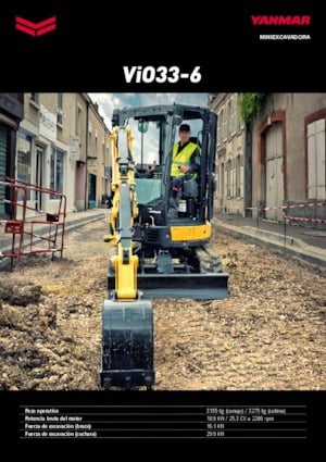 Mini excavatoare Yanmar VIO 33-6 CR