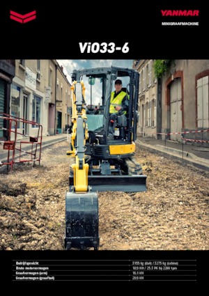 Mini excavatoare Yanmar VIO 33-6 CR