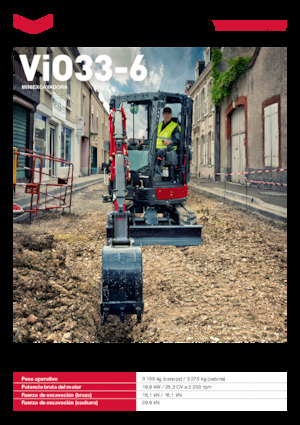 Mini excavatoare Yanmar ViO33-6 