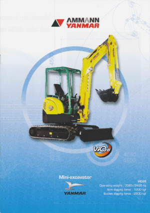 Mini excavatoare Yanmar VIO 35