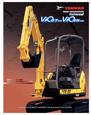 Mini excavatoare Yanmar VIO 35
