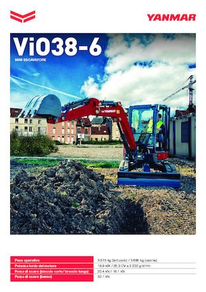 Mini excavatoare Yanmar ViO38-6 