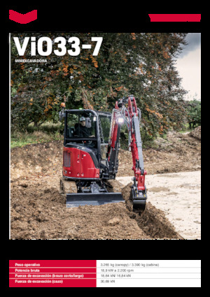 Mini excavatoare Yanmar ViO33-7