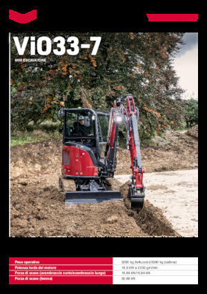 Mini excavatoare Yanmar ViO33-7