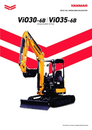 Mini excavatoare Yanmar Vio30-6B 