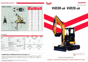 Mini excavatoare Yanmar Vio30-6B 