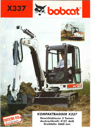 Mini excavatoare Bobcat X 337