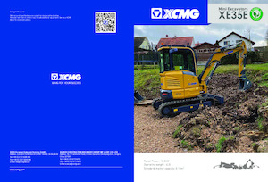 Mini excavatoare XCMG XE35E Cabin 