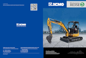 Mini excavatoare XCMG XE35E Canopy