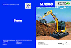 Mini excavatoare XCMG XE55E
