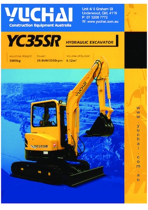 Mini excavatoare Yuchai YC35SR