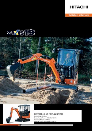 Mini excavatoare Hitachi ZX19-5A