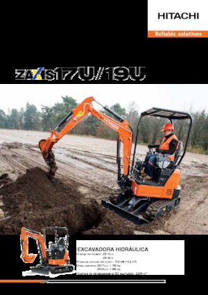 Mini excavatoare Hitachi ZX19U-5