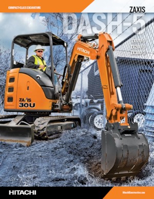Mini excavatoare Hitachi ZX26U-5
