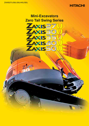 Mini excavatoare Hitachi ZX 27 U-2