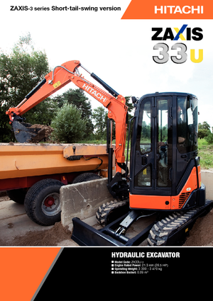 Mini excavatoare Hitachi ZX 33 U 3
