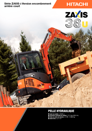 Mini excavatoare Hitachi ZX 38 U 3