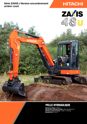 Mini excavatoare Hitachi ZX 48 U 3