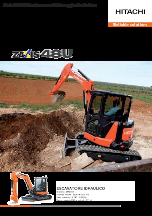 Mini excavatoare Hitachi ZX48U-5A