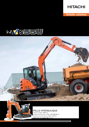 Mini excavatoare Hitachi ZX55U-5A
