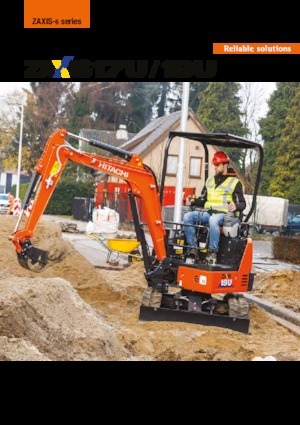 Mini excavatoare Hitachi ZX17U-6