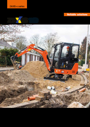 Mini excavatoare Hitachi ZX19-6