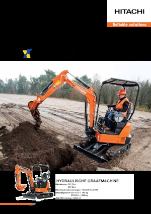 Mini excavatoare Hitachi ZX19U-5