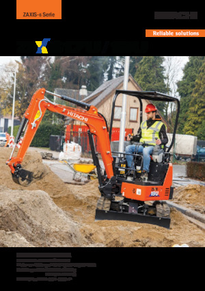 Mini excavatoare Hitachi ZX17U-6