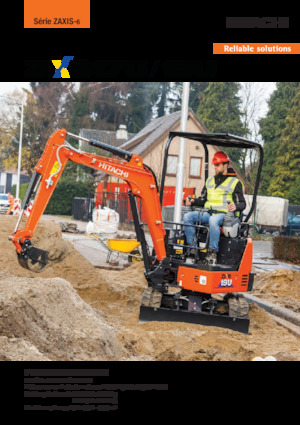 Mini excavatoare Hitachi ZX17U-6