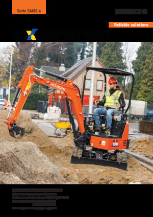 Mini excavatoare Hitachi ZX17U-6