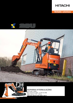 Mini excavatoare Hitachi ZX26U-5