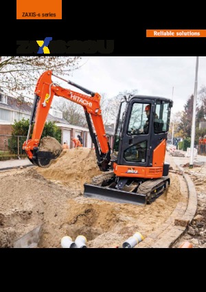 Mini excavatoare Hitachi ZX26U-6