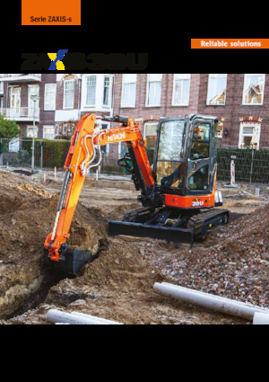 Mini excavatoare Hitachi ZX38U-6