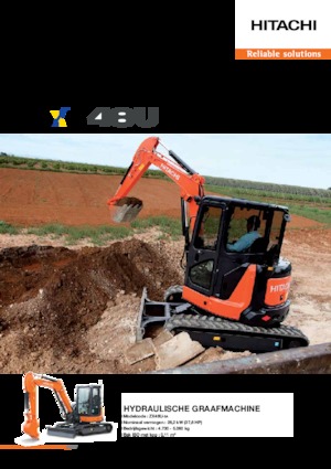 Mini excavatoare Hitachi ZX48U-5A