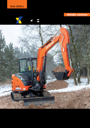 Mini excavatoare Hitachi ZX48U-6