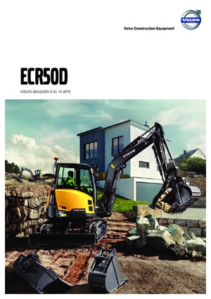 Mini excavatoare Volvo ECR50D
