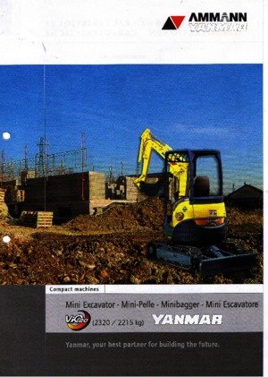 Mini excavatoare Yanmar VIO 20
