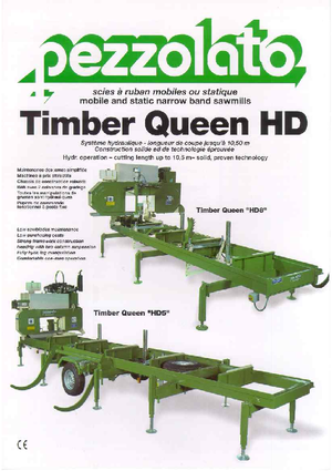 Stații de tăiere mobile Pezzolato Timber Queen HD 7