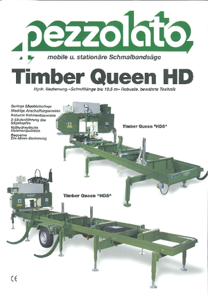 Stații de tăiere mobile Pezzolato Timber Queen HD 7