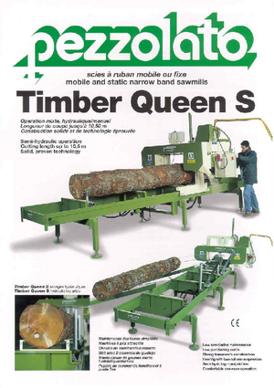 Stații de tăiere mobile Pezzolato Timber Queen S 5