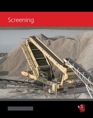 Stații de sortare mobile KPI-JCI “SI” Quarry