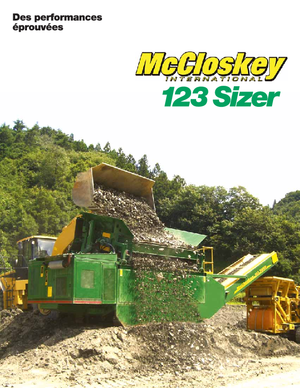 Stații de sortare mobile McCloskey 123 Sizer