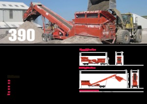 Stații de sortare mobile Terex-Finlay 390 Hydrascreen