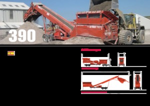 Stații de sortare mobile Terex-Finlay 390 Hydrascreen