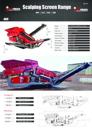 Stații de sortare mobile Maximus 409