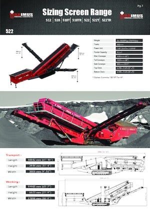 Stații de sortare mobile Maximus 522