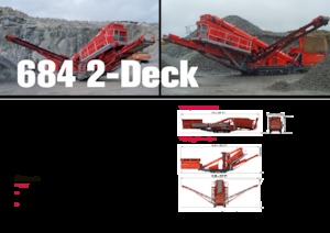 Stații de sortare mobile Terex-Finlay 684 - 2 Deck
