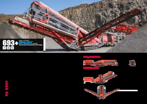 Stații de sortare mobile Terex-Finlay 693+ Spaleck